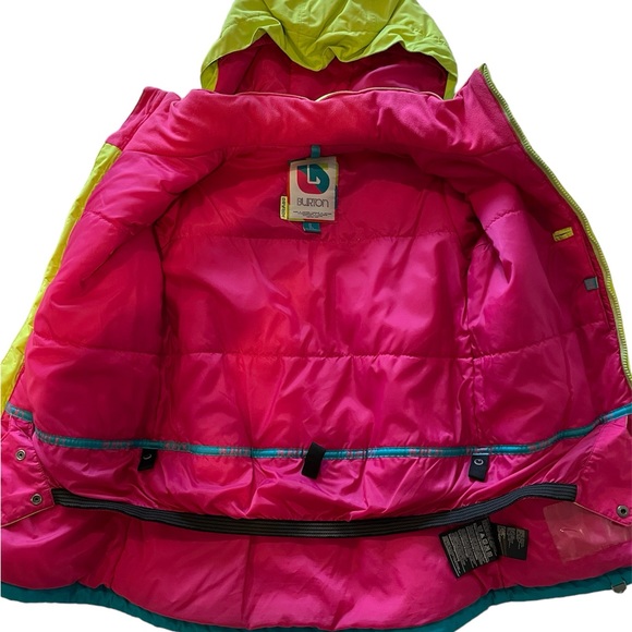 Burton Dryride waterproof girls size L (14) Snowboarding/ Skiing Jacket. - Picture 4 of 9